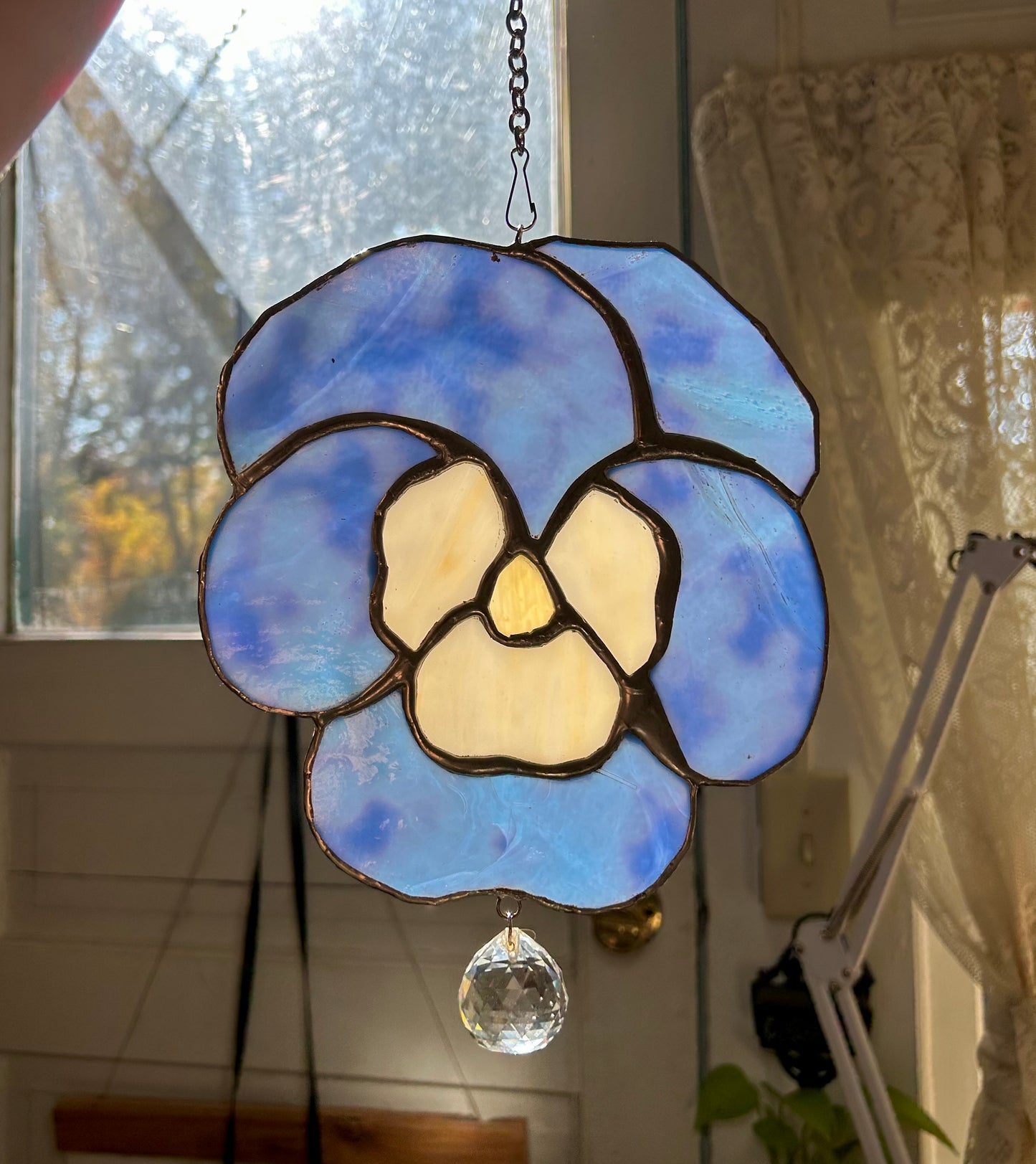 XL Pansy Suncatcher