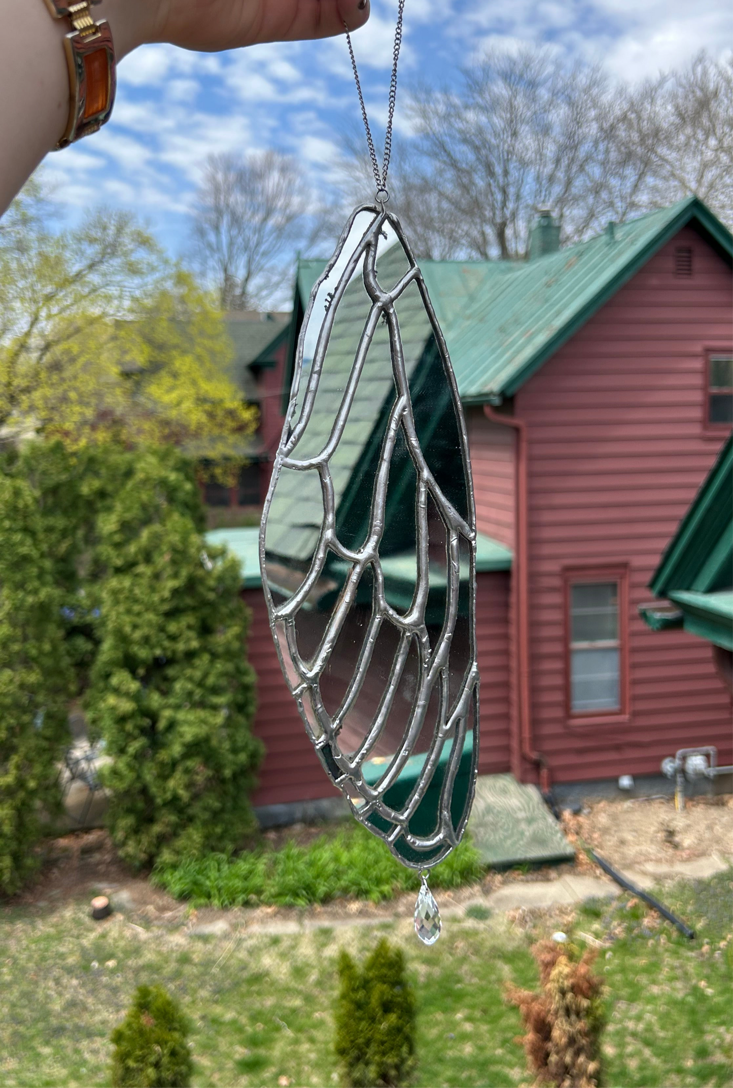 Cicada Wing Mirror Suncatcher