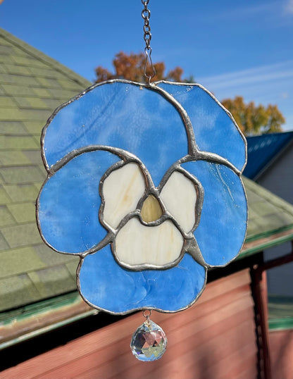 XL Pansy Suncatcher