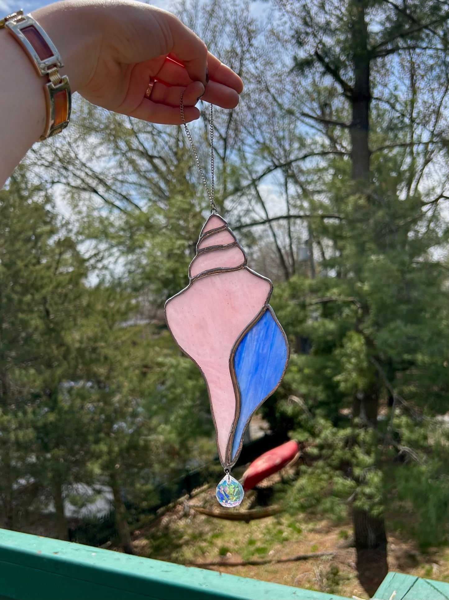 Conch Shell Suncatcher